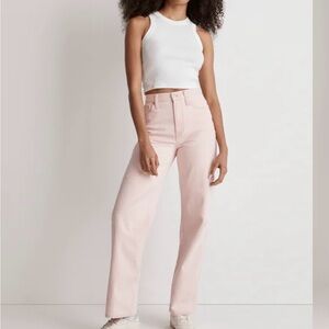 Madewell The Perfect Vintage Jean,  Salmon/ powder pink Size 32